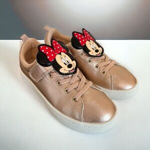 H&M x Disney Minnie Mouse Girls Rose Gold Sneakers
